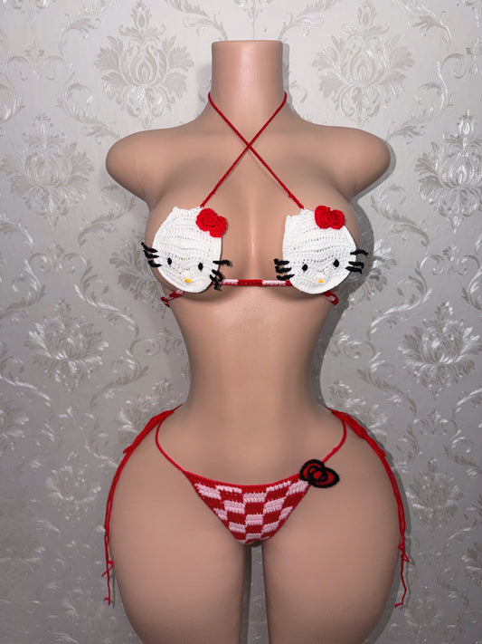 HK Crochet Bikini Fits XS-XL