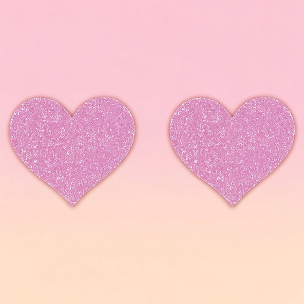 Glitter Pasties Baby Pink Heart