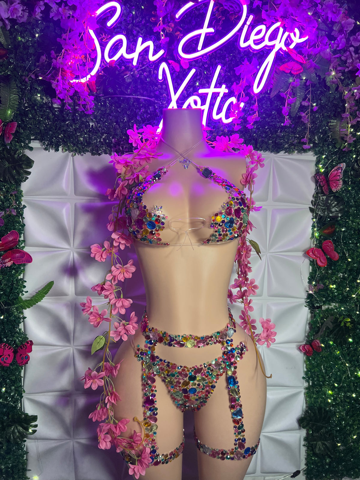 Sugar and Ice Bikini and Chaps Custom Special Occasion Birthday Set [Pre-Order Only]