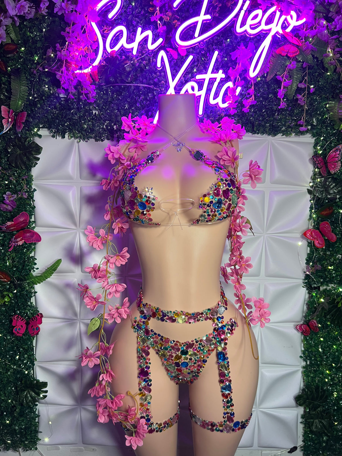 Sugar and Ice Bikini and Chaps Custom Special Occasion Birthday Set [Pre-Order Only]