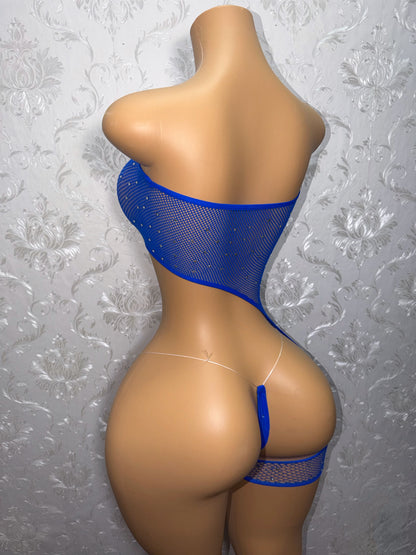 Boss Chick Mesh Romper Set Fits XS-L