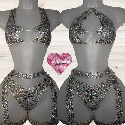 Sugar and Ice Bikini and Chaps Custom Special Occasion Birthday Set [Pre-Order Only]