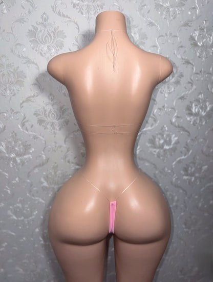 Baby Pink Dripping In Diamonds Crystal Bikini Birthday Set Upgraded Tassels