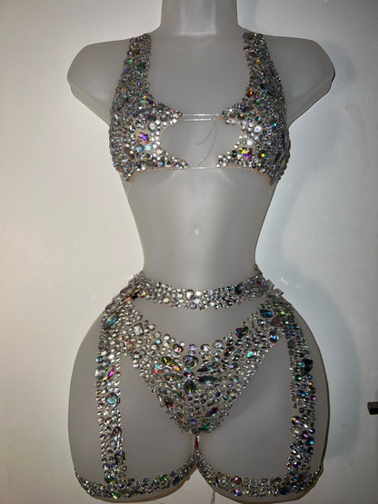 Sugar and Ice Bikini and Chaps Custom Special Occasion Birthday Set [Pre-Order Only]