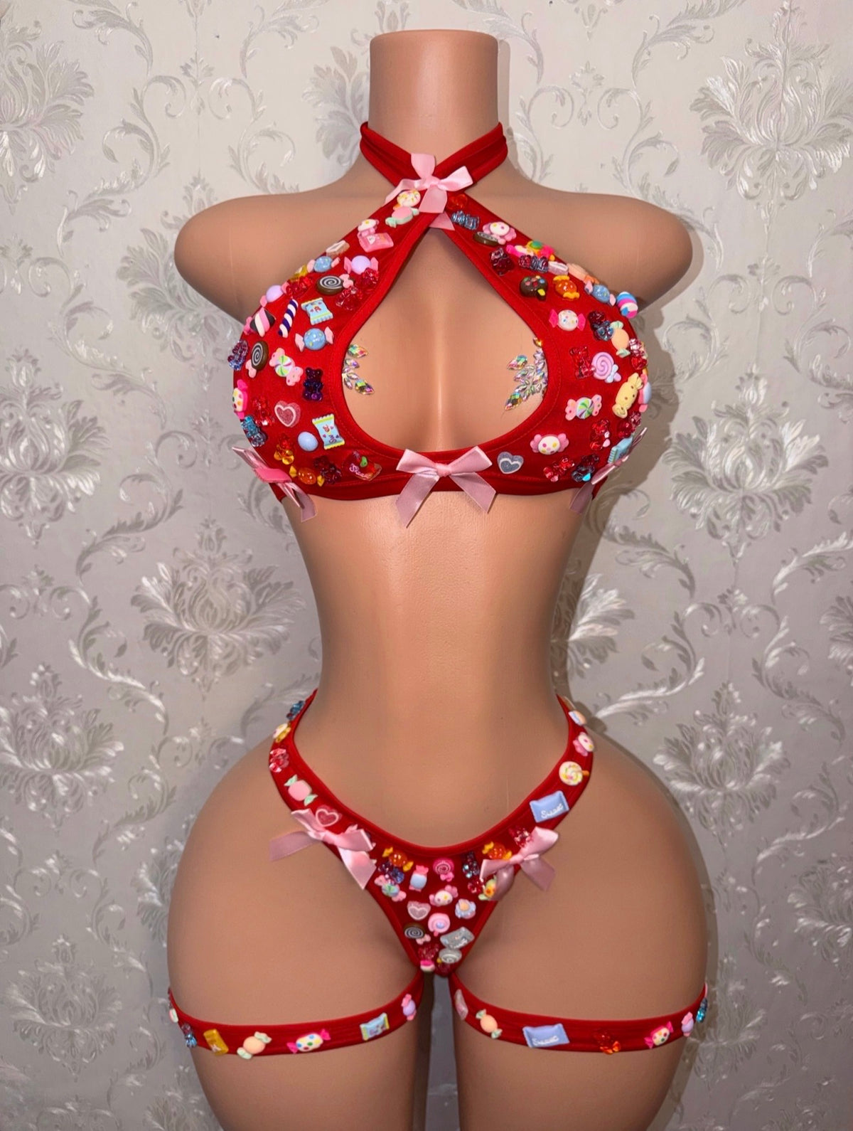 Strawberry Shortcake Kandi Krush In Red Fits S-L