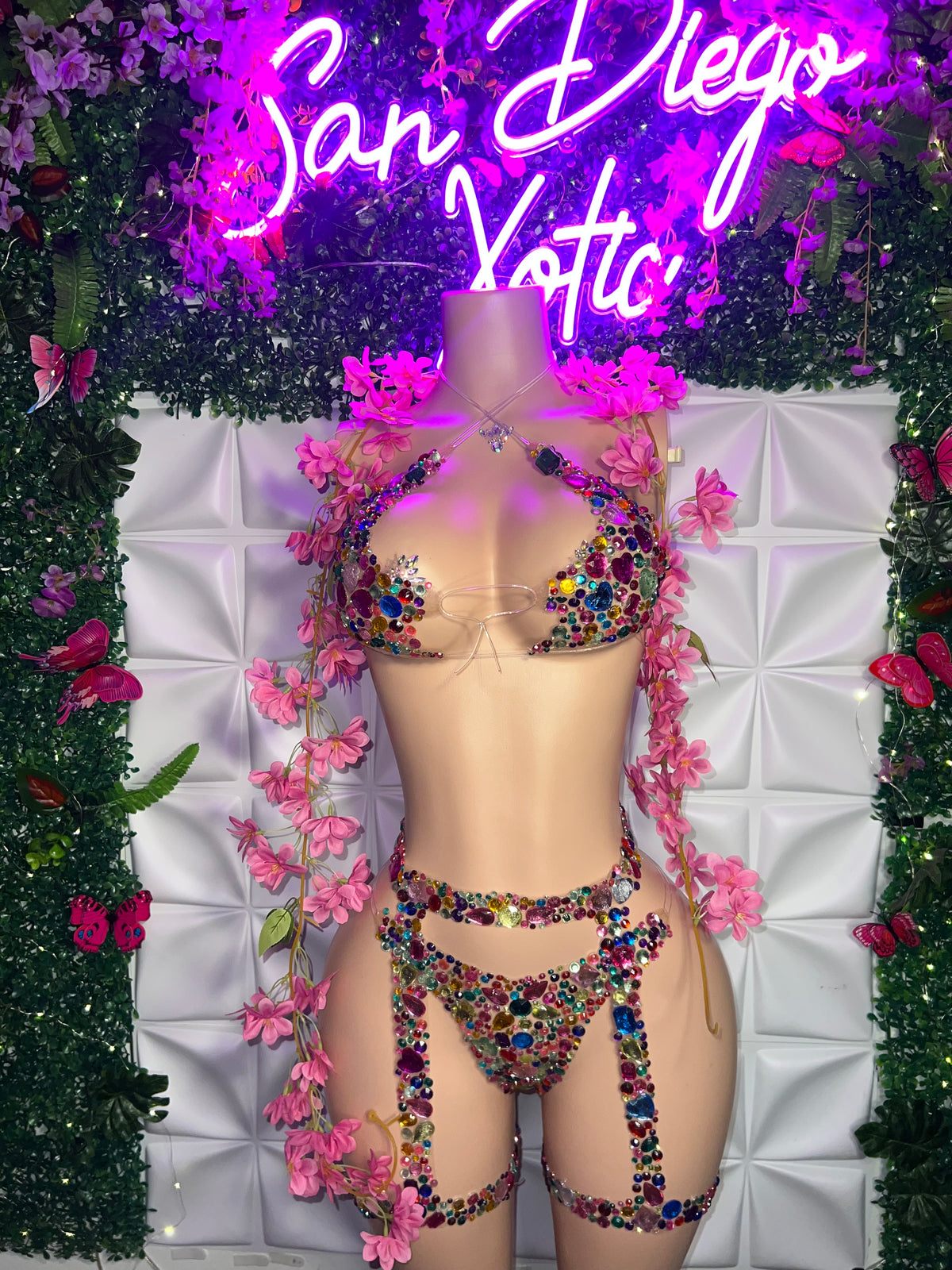 Sugar and Ice Bikini and Chaps Custom Special Occasion Birthday Set [Pre-Order Only]