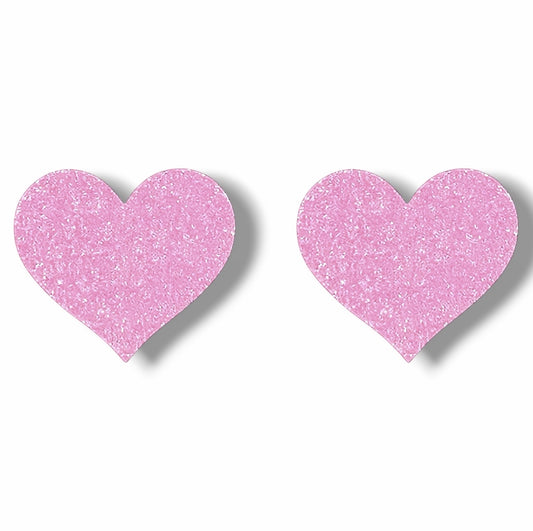 Glitter Pasties Baby Pink Heart