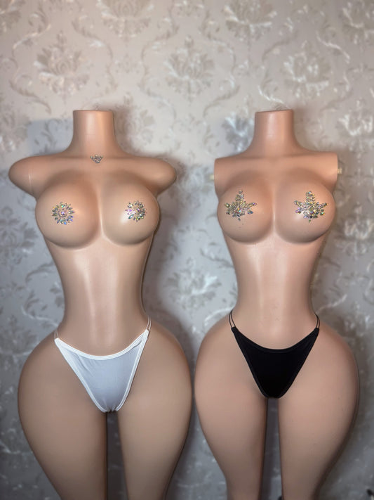 Corded Thongs 1 Piece Single Thong