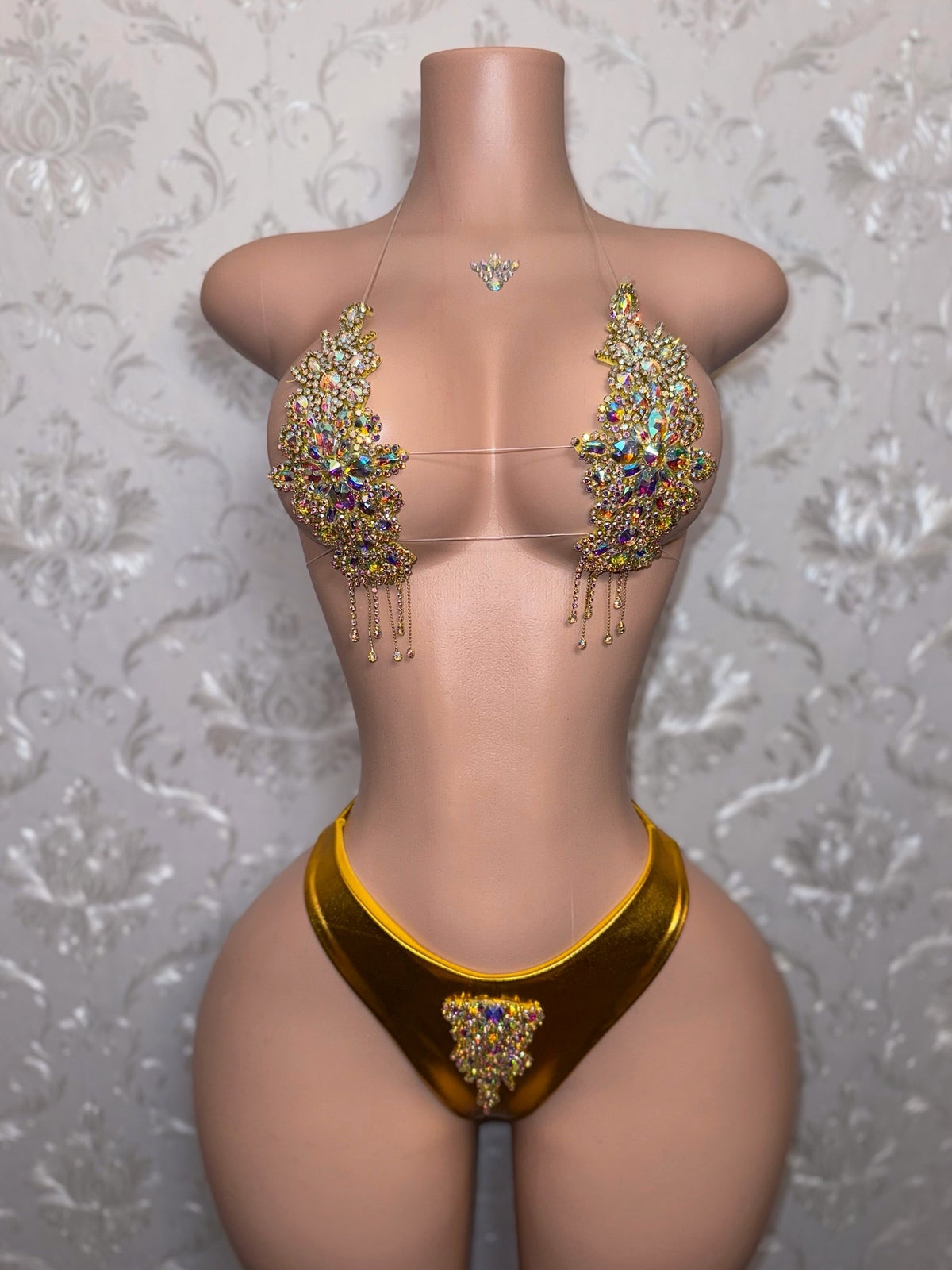 High Priestess Gold Crystal Birthday Set