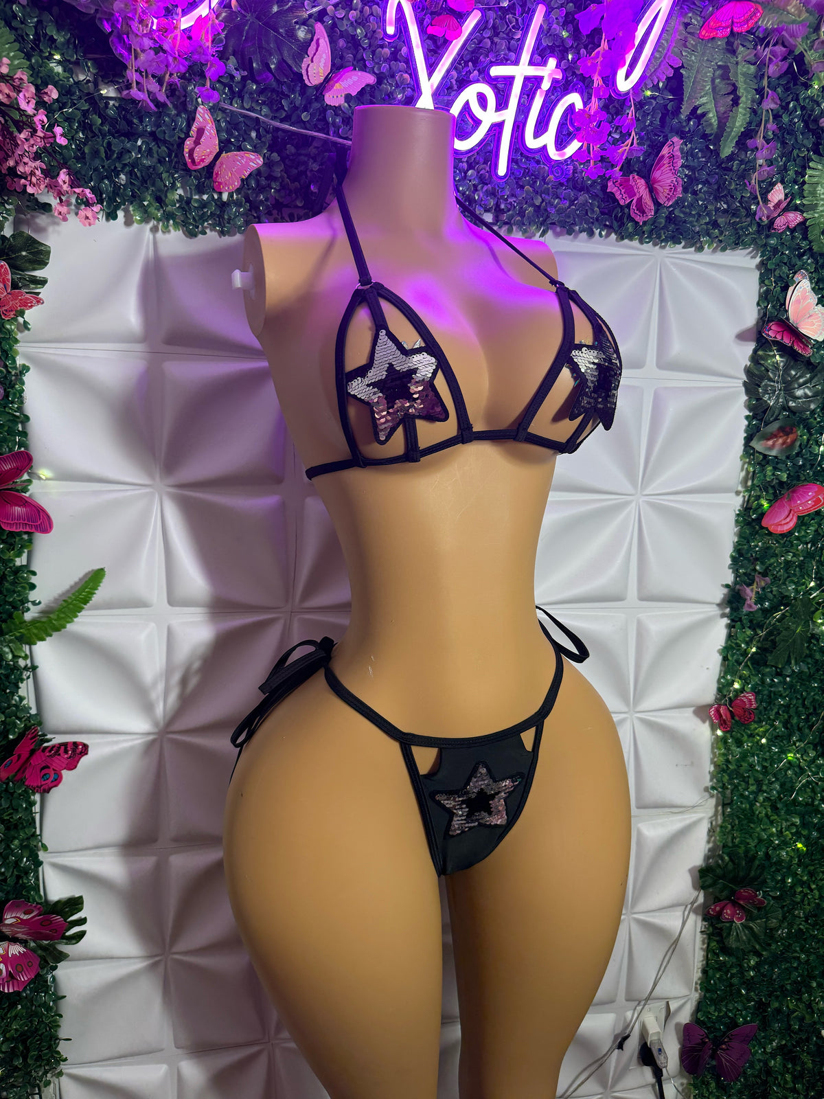 Starkini- Sequin Star Bikini
